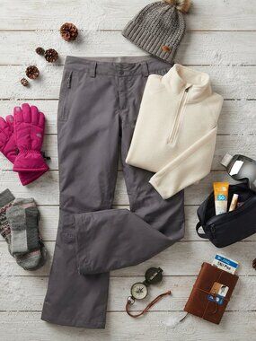 The North Face Sally Dryvent Ski Pants Women M Asphalt Gray Snowboarding